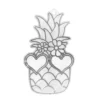 Solfanger ananas med hjerter 6,4×10,4 cm