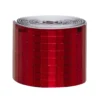 Speilmosaikk av rødt glass på rull, selvklebende, 800 stk. 5×5 mm ruter