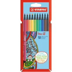 Stabilo Pen 68 Basic 10-pk