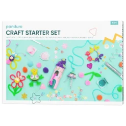Startsett for hobbyaktiviteter, pastellfargede hobbytilbehør for morsom kreativitet!