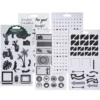 Stickersblokk Sort/Hvit 20ark