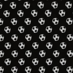 Stoffbit 100x145 cm Footballs Dar