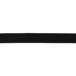 Strikkbånd knapphull Sort 18mm