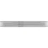 Strømpepinner, 5 stk. Lengde 20 cm Ø5,0 mm – aluminium