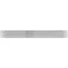 Strømpepinner, 5 stk. Lengde 20 cm Ø4,5 mm – aluminium
