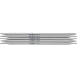 Strømpepinner, 5 stk. Lengde 20 cm Ø6,0 mm – plast
