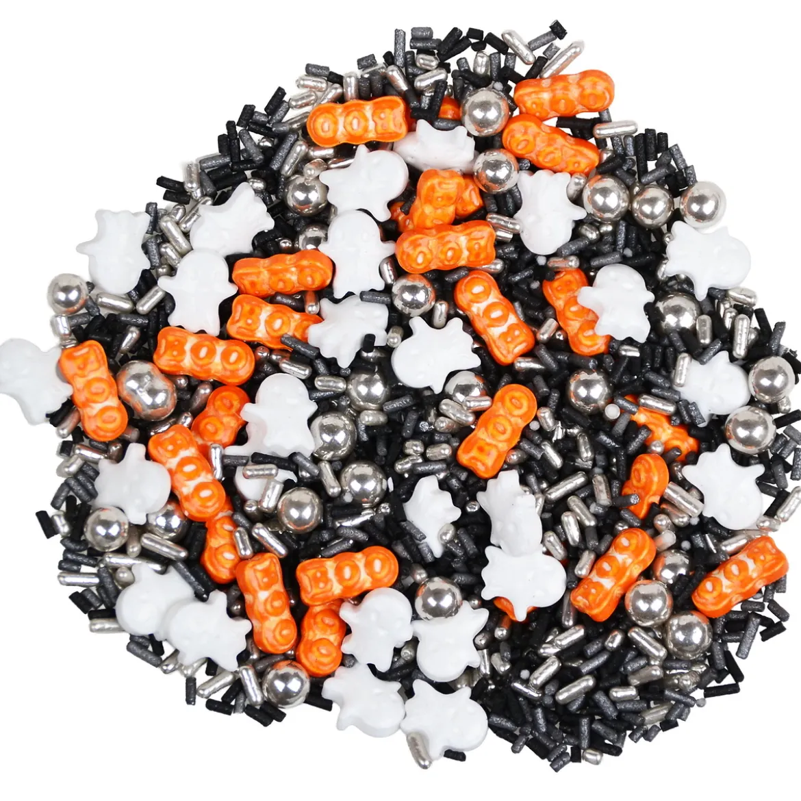 Strøsselmiks Halloween 40 g, uhyggelig strøssel til kaker og muffins.