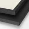 Svart 3,7 cm dypt lerret / maleduk – 60×60 cm