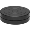 Svart kavalett av plast – diameter 11,3 cm
