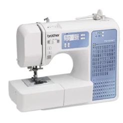 Symaskin Brother FS100WT – 100 sømmer, forlengelsesbord og en mengde tilbehør