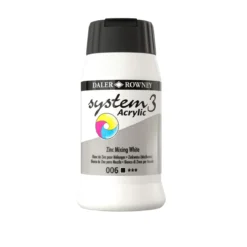 System3 500 ml Zinc Mix White