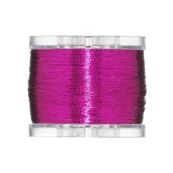 Sytråd metallic på spole, 500 meter, cerise