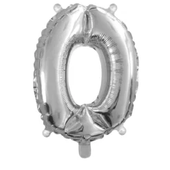 Tallballong 0 sølv 32 cm