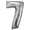 Tallballong 7 Sølv foil