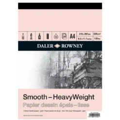 Tegneblokk Heavy Weight A4