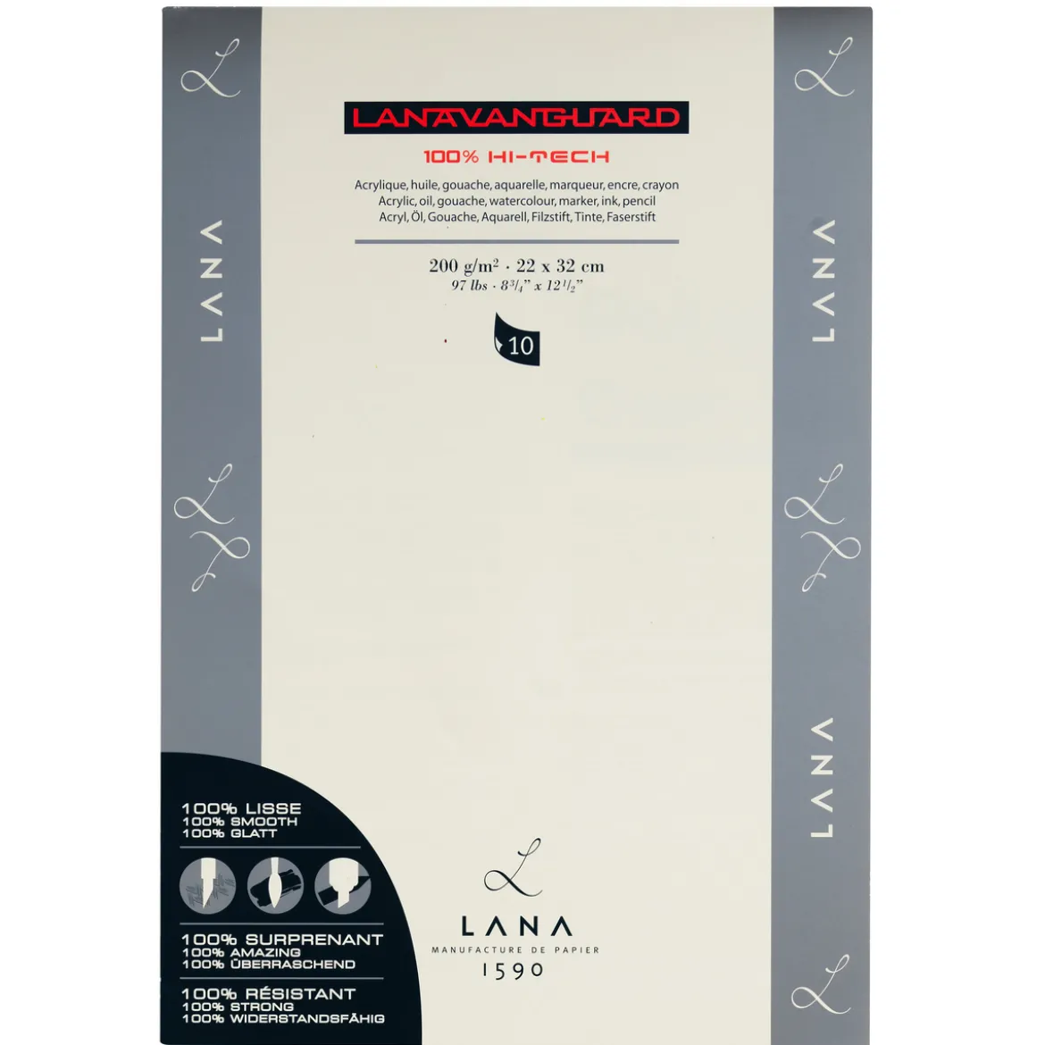 Tegneblokk LanaVanguard 22x32c