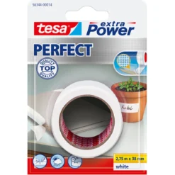 Tesa Extra Vevteip 38mm Hvit