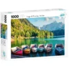 Tildas puslespill 1000 Lago di Fusine, 1000 biter, 70×50 cm