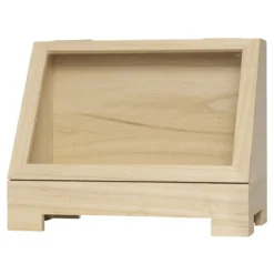 Titteskap av tre 34x19x7 cm