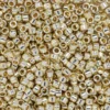 TOHO-perler 11/0 – aluminium metallic, PF558 PF galvanised aluminium