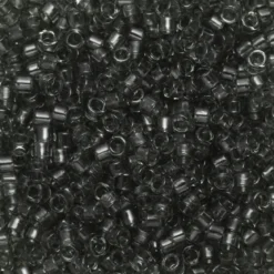 TOHO-perler 11/0 – grå transparent, 9B Transparent gray