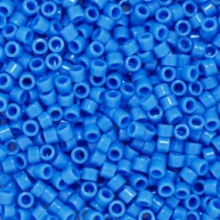 TOHO-perler 11/0 – kornblå blank, 43D Opaque cornflower
