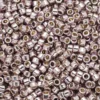 TOHO-perler 11/0 – lilla sølv metallic, PF554 PF galvanized lilac