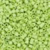 TOHO-perler 11/0 – lysegrønn blank, 44 Opaque sour apple