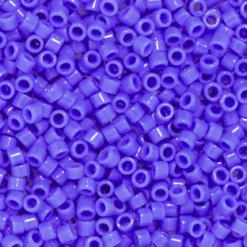 TOHO-perler 11/0 – lyselilla blank, 48L Opaque periwinkle