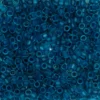 TOHO-perler 11/0 – petrol frostet, 932FM Frosted capri-lined aqua