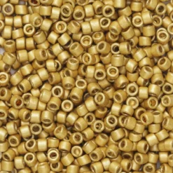 TOHO-perler 11/0 – PF557F Permanent Finish Matte Galvanized Starlight