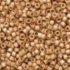 TOHO-perler 11/0 – rødbeige metallic, PF551F PF galvanized matte rose gold