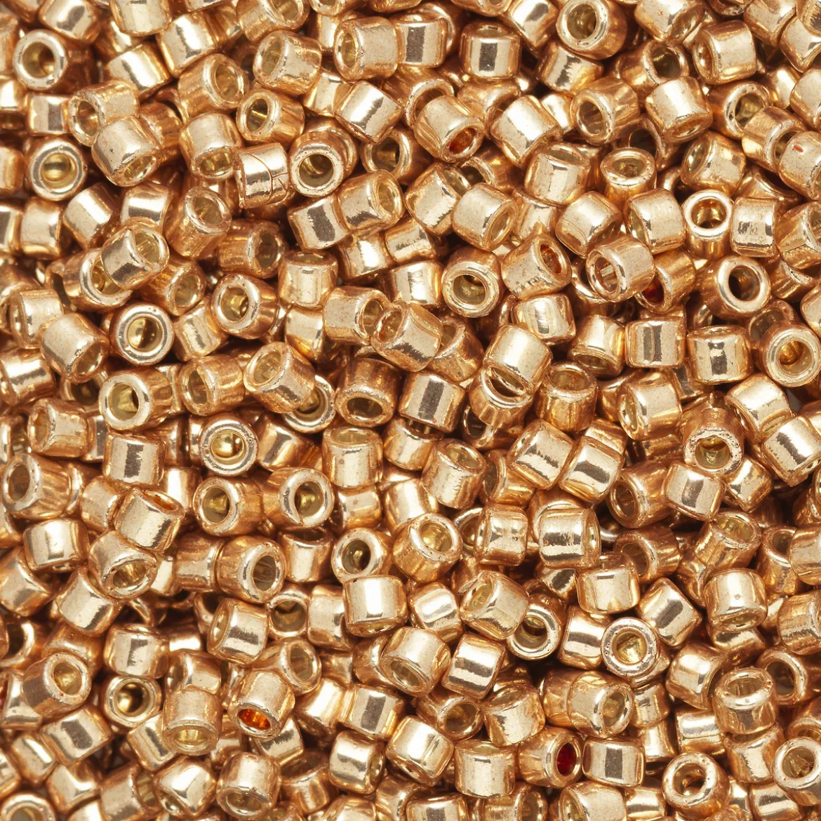 TOHO-perler 11/0 – roségull metallic, PF551 PF galvanized rose gold