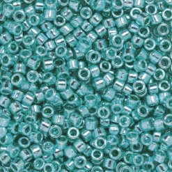 TOHO-perler 11/0 – turkis glans, 132 Opaque lustered turquoise