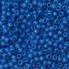 TOHO-perler runde 11/0 – blå, 43D Opaque cornflower