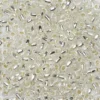 TOHO-perler runde 11/0 – klar sølv, 21 Silver lined crystal