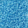 TOHO-perler runde 11/0 – lyseblå, 43 Opaque blue turquoise