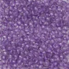 TOHO-perler runde 11/0 – lyselilla, 935 Purple lined crystal