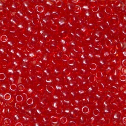 TOHO-perler runde 11/0 – lyserød, 109 Tropical sunset lined crystal luster