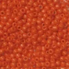 TOHO-perler runde 11/0 – oransje, 50 Opaque sunset orange