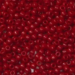TOHO-perler runde 11/0 – rød, 45 Opaque pepper red