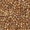 TOHO-perler runde 11/0 – roségull, PF551 Permament finish galvanized rose gold