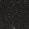 TOHO-perler runde 11/0 – svart, 49 Opaque jet black