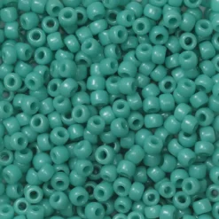 TOHO-perler runde 11/0 – turkis, 55 Opaque turquoise