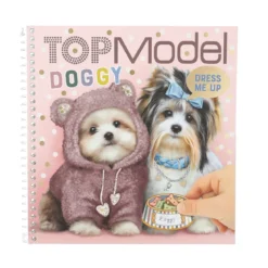 TOPModel Dress Me Up Doggy – aktivitetsbok med søte hunder! 24 sider