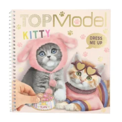 TOPModel Dress Me Up Kitty – aktivitetsbok med søte katter! 24 sider