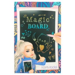 TOPModel Magic Pad – magisk tegnetavle (LCD) som lar deg tegne og viske ut! 14,9×22,9 cm