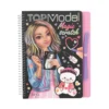TOPModel Magic Scratch Book, skrap frem fine motiver! 20 sider, 18,5×22 cm