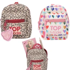 TOPModel små ryggsekker, 4,8×10 cm – selges assortert, pris per stykk