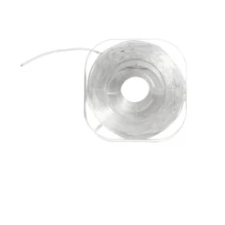 Transparent elastisk smykketråd Ø1 mm, 10 meter